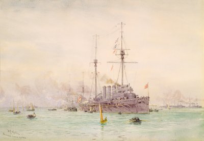 The Second Cruiser Squadron by William Lionel Wyllie